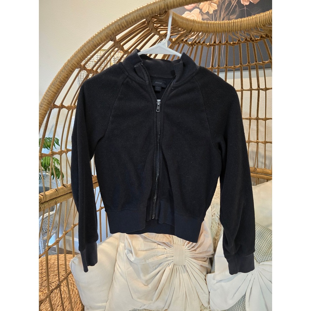Skims Fleece Lounge Track Jacket size small